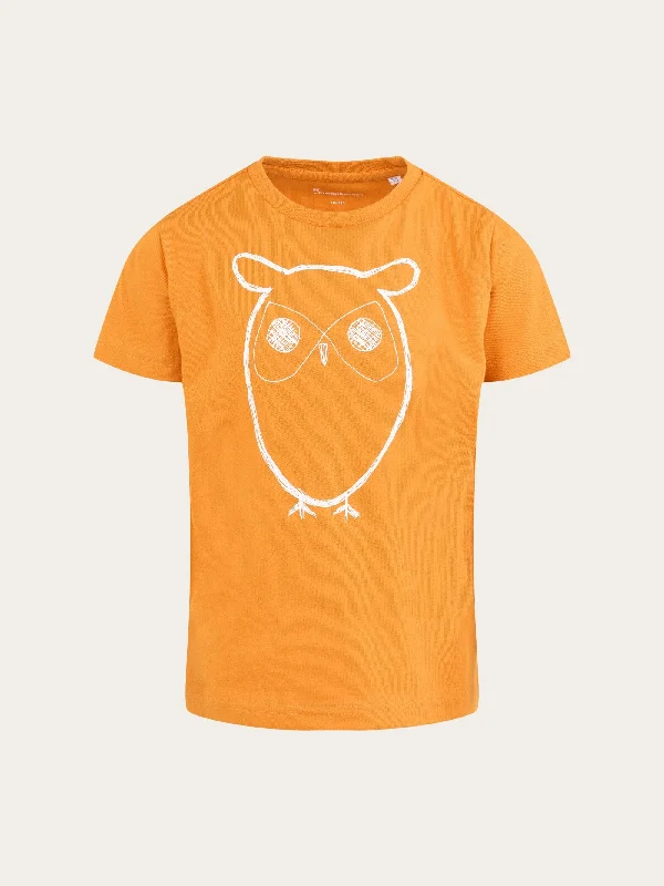 Men's quick-dry casual t-shirt-Owl t-shirt - Desert Sun