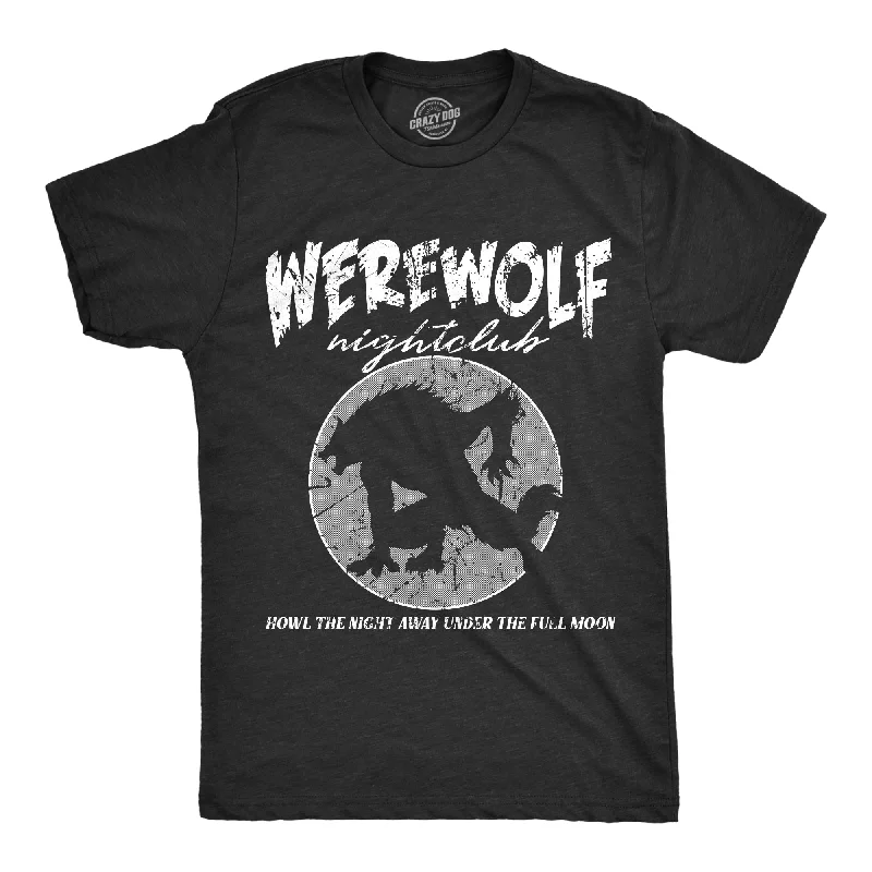 Men's sustainable fashion t-shirt-Werewolf Nightclub Men's T Shirt