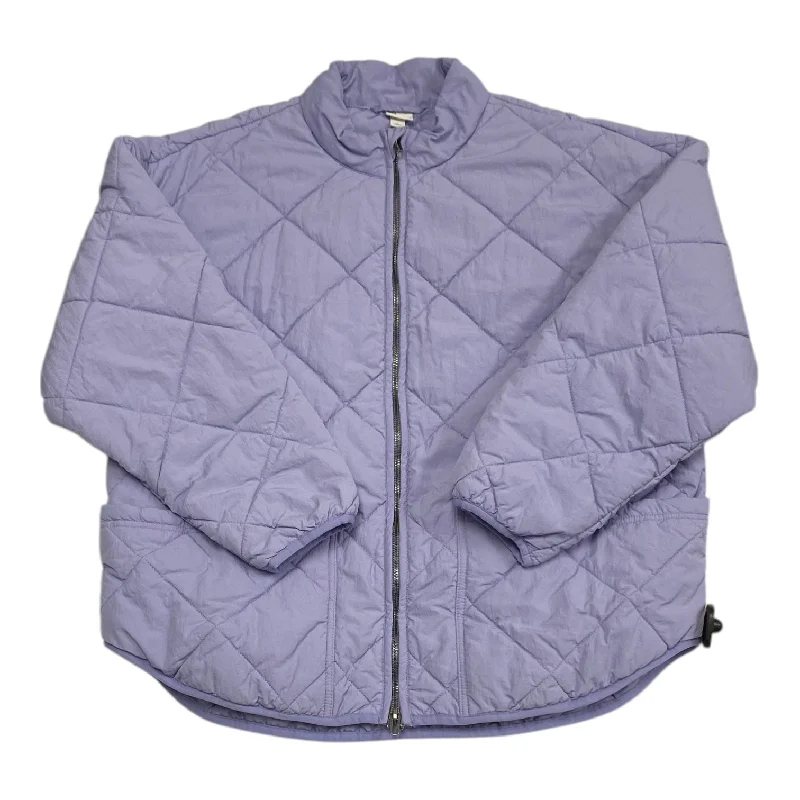 Men's performance field jacket-Jacket Puffer & Quilted By All In Motion In Purple, Size: L