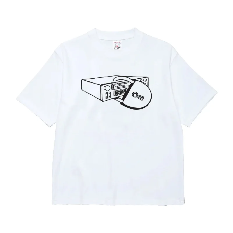 Men's ultra-light t-shirt-Footurama / Shrub - Thief T-shirt - White