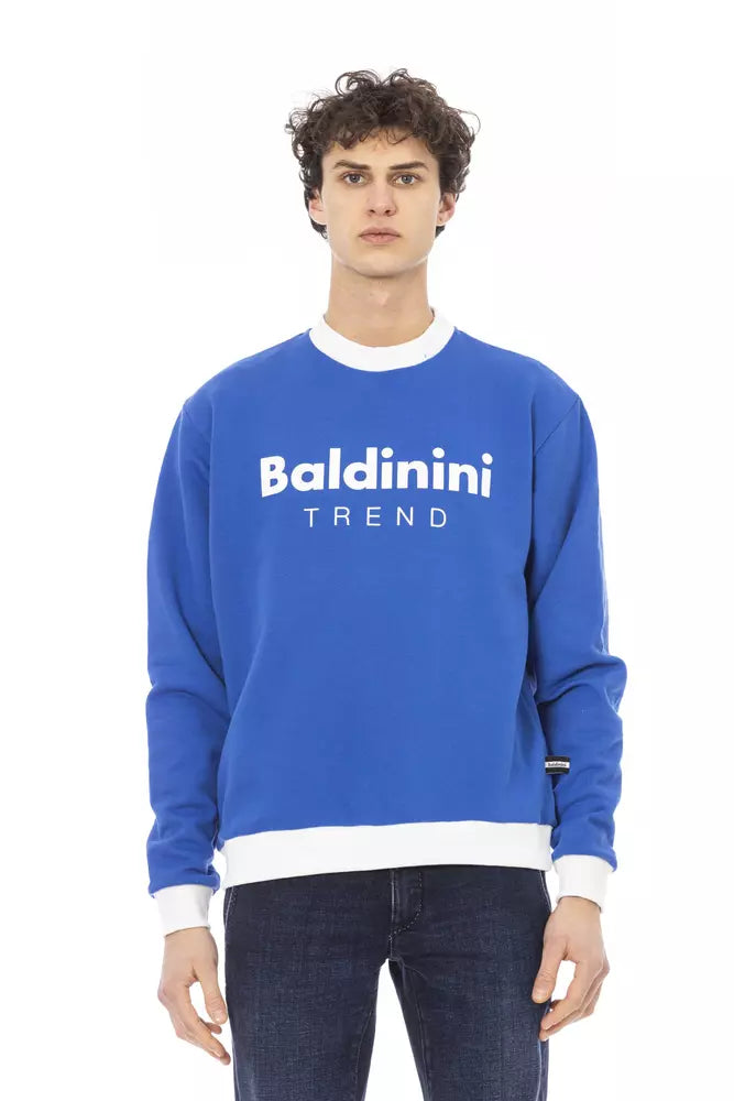 Men's turtleneck sweater-Baldinini Trend Cotton Men Men's Sweater