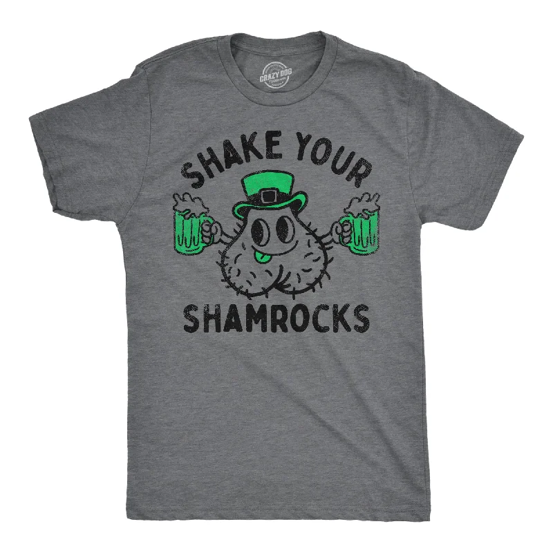 Men's versatile casual t-shirt-Shake Your Shamrocks Men's T Shirt