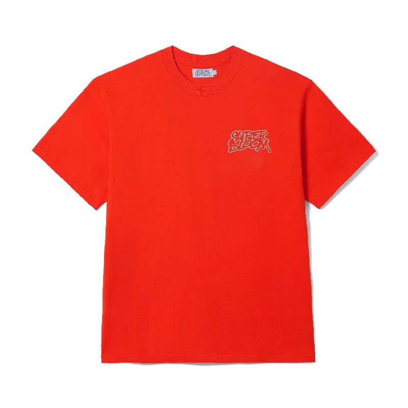 Men's fashion-forward casual t-shirt-Core Logo T-shirt - Red