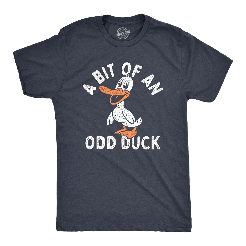 Men's bold stripe t-shirt-Odd Duck Men's T Shirt