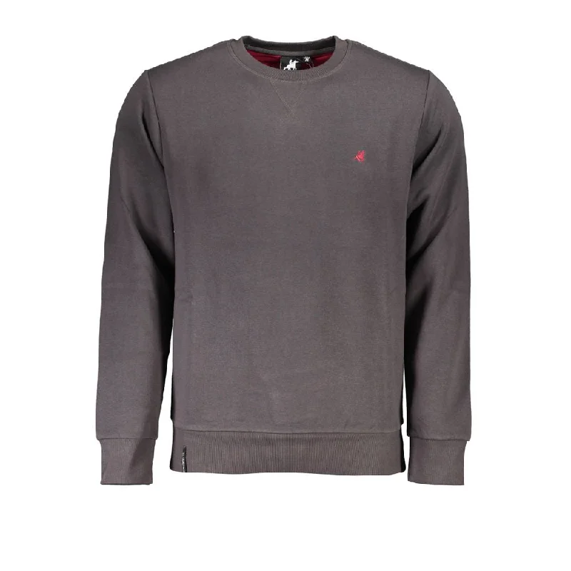 Men's cashmere sweater-U.S. Grand Polo Cotton Men's Sweater