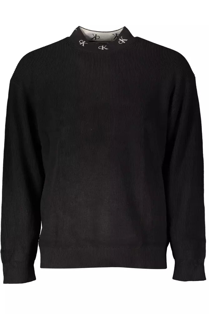 Men's mock neck sweater-Calvin Klein Cotton Men Men's Sweater