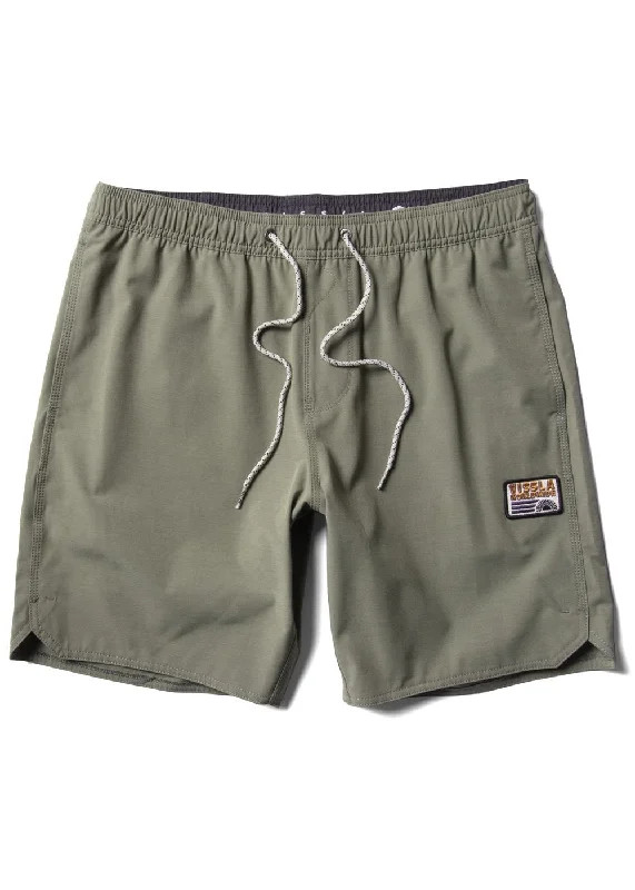 Men's naturally cooling shorts-Solid Sets 17.5" Ecolastic