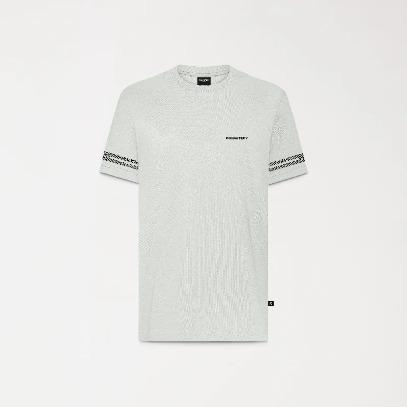 Men's pre-washed t-shirt-PEYNET T-SHIRT MINERAL GRAY