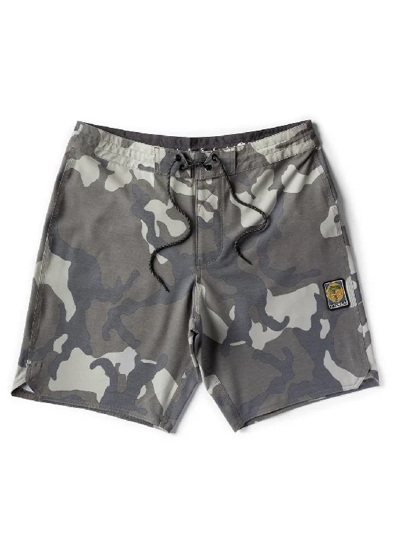 Men's eco-conscious gym shorts-Solid Sets 18.5" Boardshort