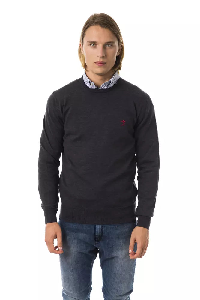 Men's basketball sweater-Uominitaliani Merino Wool Men Men's Sweater