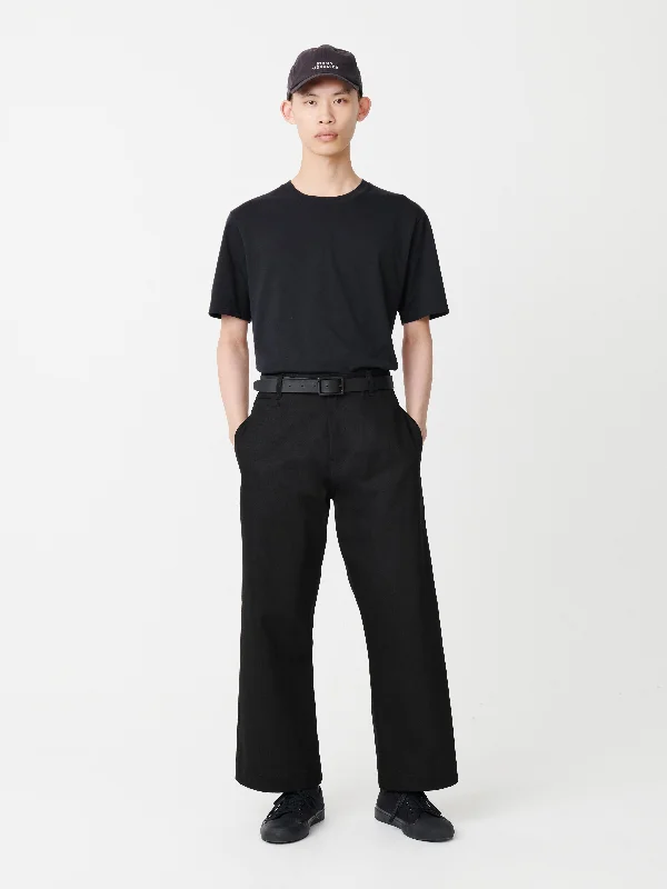 mens denim pants-Pyad Denim Pant in Black