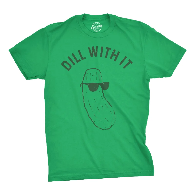 Men's eco-blend t-shirt-Dill With It Men's T Shirt