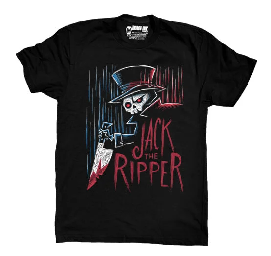 Men's ultra-comfortable travel shirt-Jack The Ripper Men Tshirt