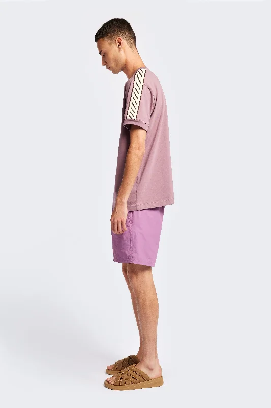 Men's pre-washed t-shirt-Tunnel T-Shirt Grape