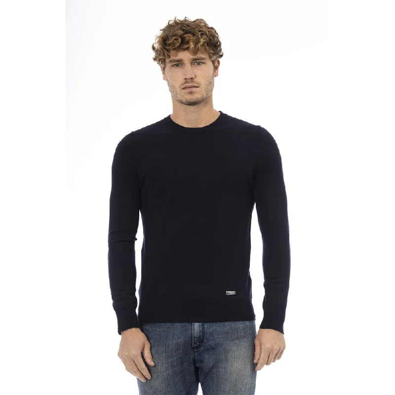 Men's sustainable sweater-Baldinini Trend Wool Men Men's Sweater