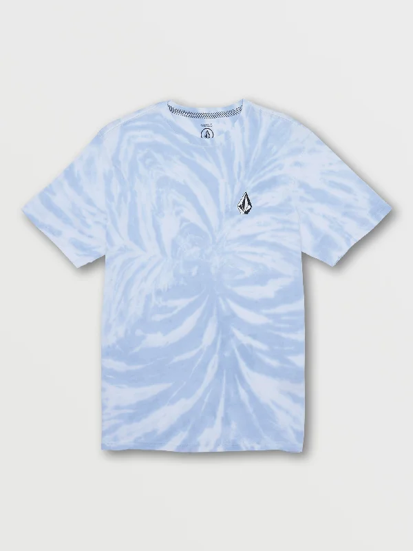 Men's artistic print t-shirt-Iconic Stone Dye Short Sleeve Tee - Celestial Blue