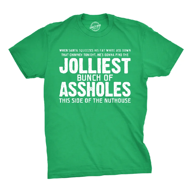 Men's eco-blend t-shirt-Jolliest Bunch Of Assholes Men's T Shirt