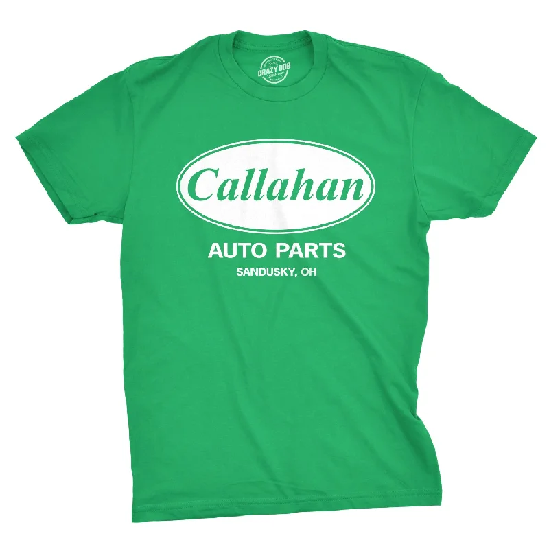 Men's classic casual t-shirt-Callahan Auto Parts Men's T Shirt