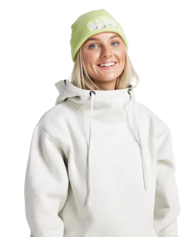 Men's durable workout hoodie-Yuki Threads Loop Shred Hoodie - Snow Marle