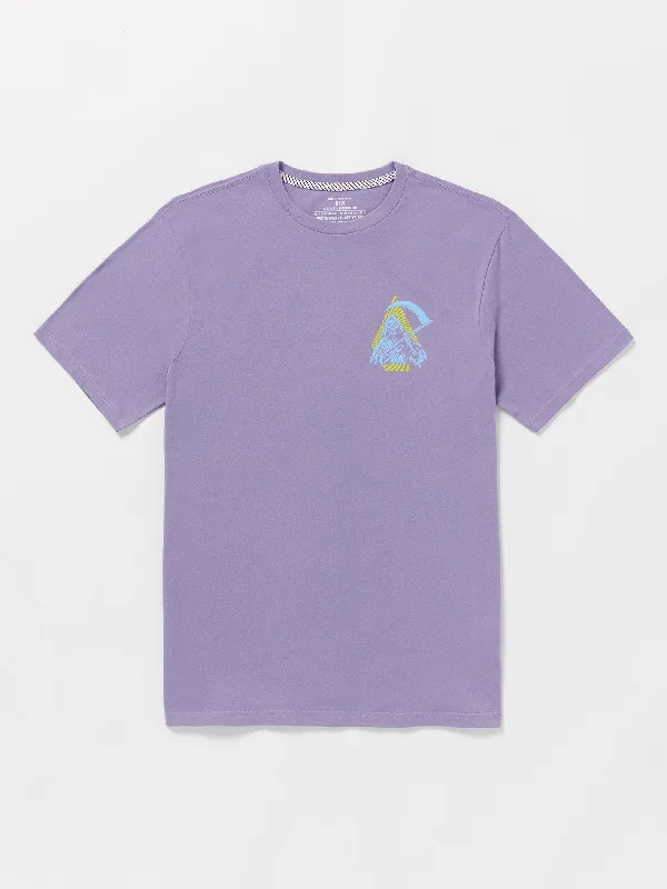 Men's versatile casual t-shirt-Reaps Short Sleeve Tee - Purple Haze