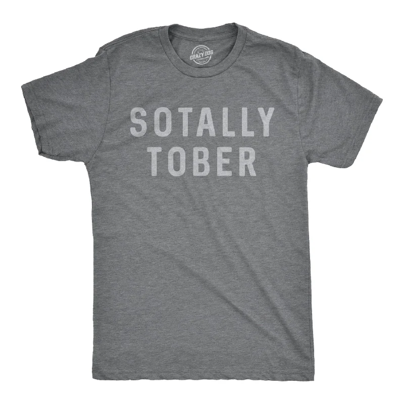 Men's quick-dry casual t-shirt-Sotally Tober Men's T Shirt