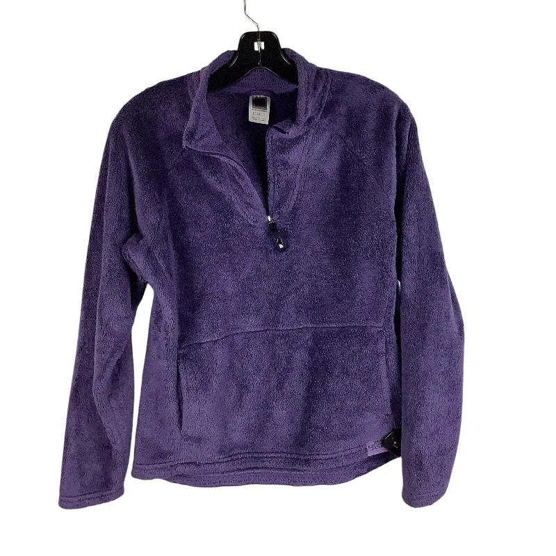 Men's wrinkle-free wool coat-Jacket Fleece By The North Face In Purple, Size: M