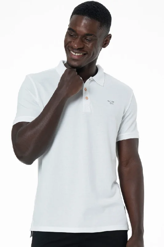 Men's antibacterial t-shirt-Golfer _ 140612 _ Optic White