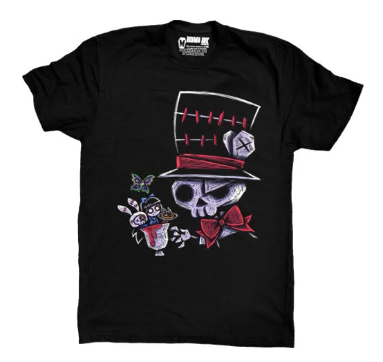 Men's performance office wear shirt-Mad Hatter's Nightmare Men Tshirt