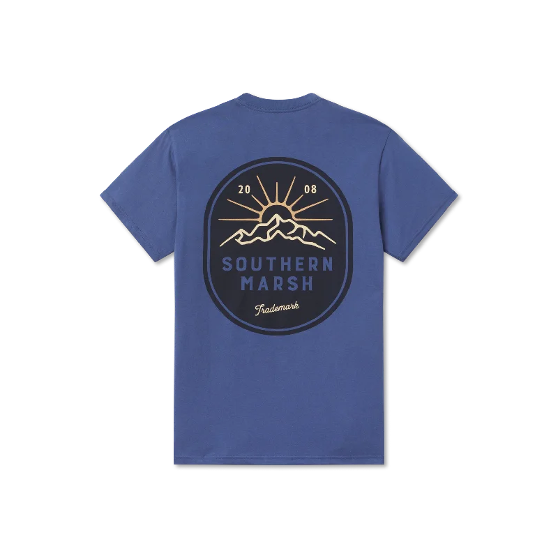 Men's ultra-light t-shirt-Branding Collection Tee - Mountain Rise