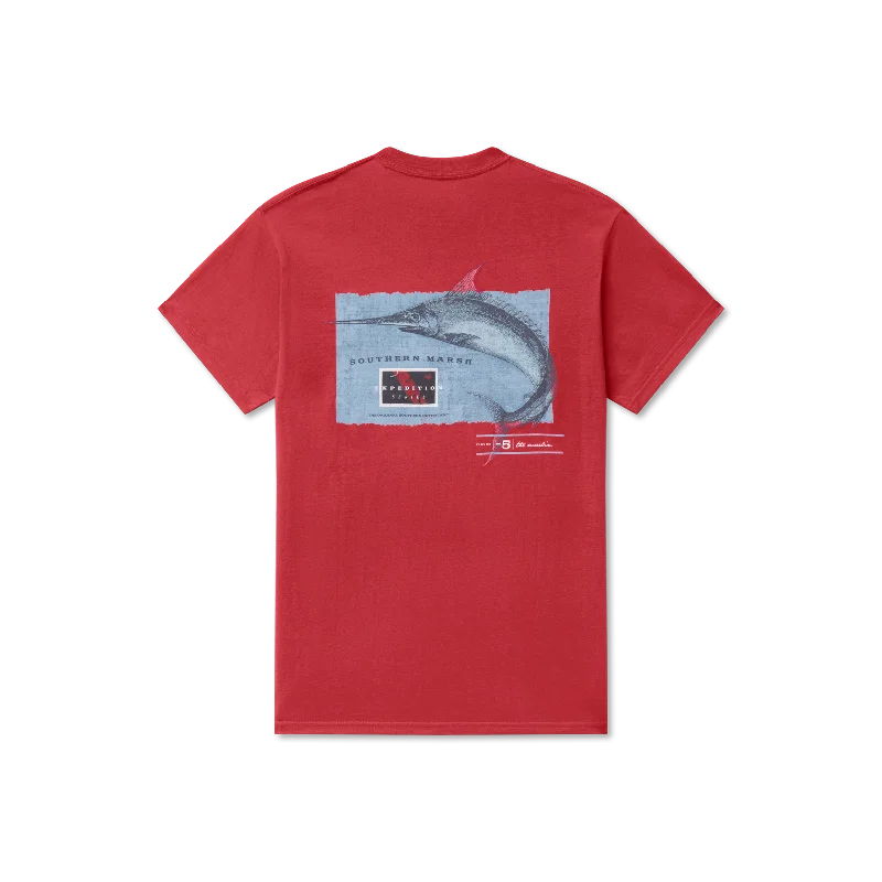 Men's relaxed weekend t-shirt-Expedition Series Tee - Marlin