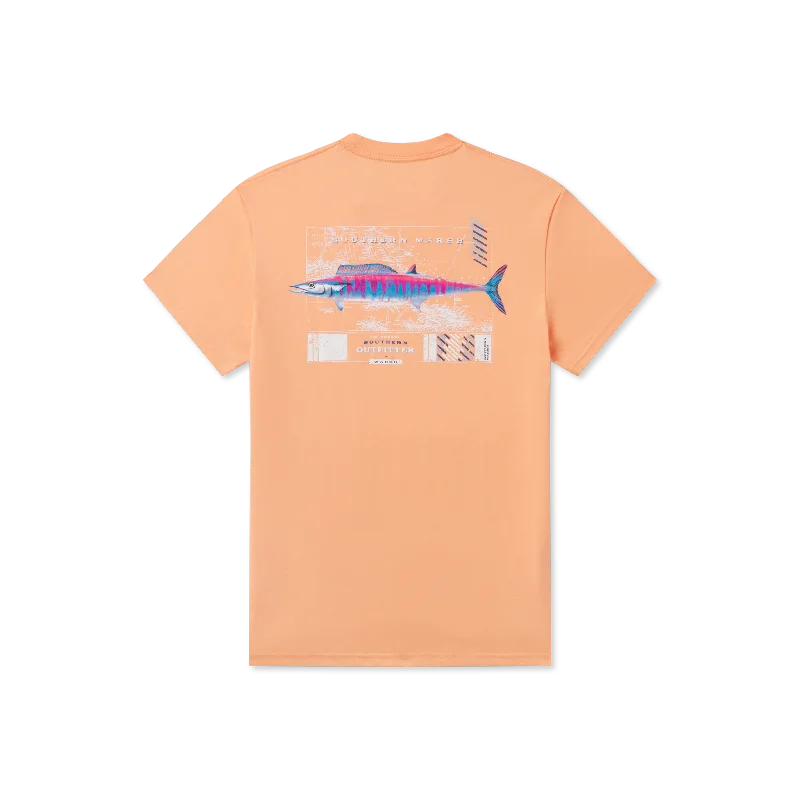 Men's fashion-forward casual t-shirt-Outfitter Collection Tee - Wahoo