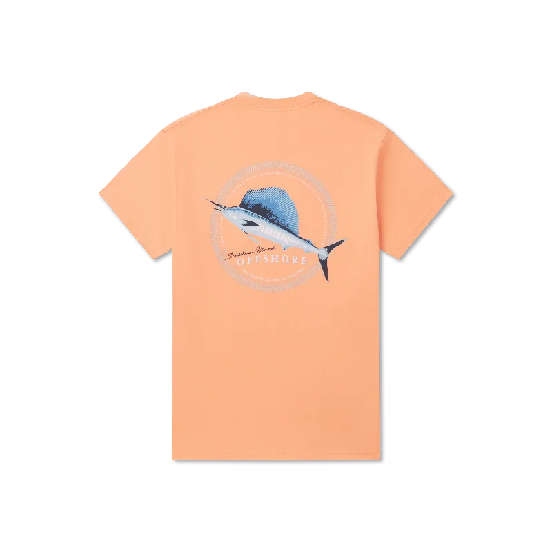 Men's relaxed weekend t-shirt-Sailfish Tee