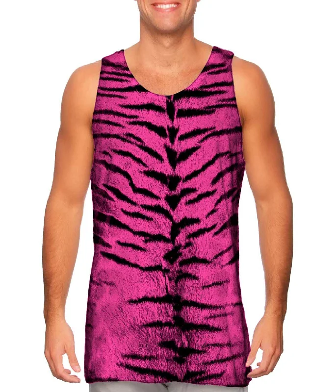 Tiger Leopard Skin Hot Pink